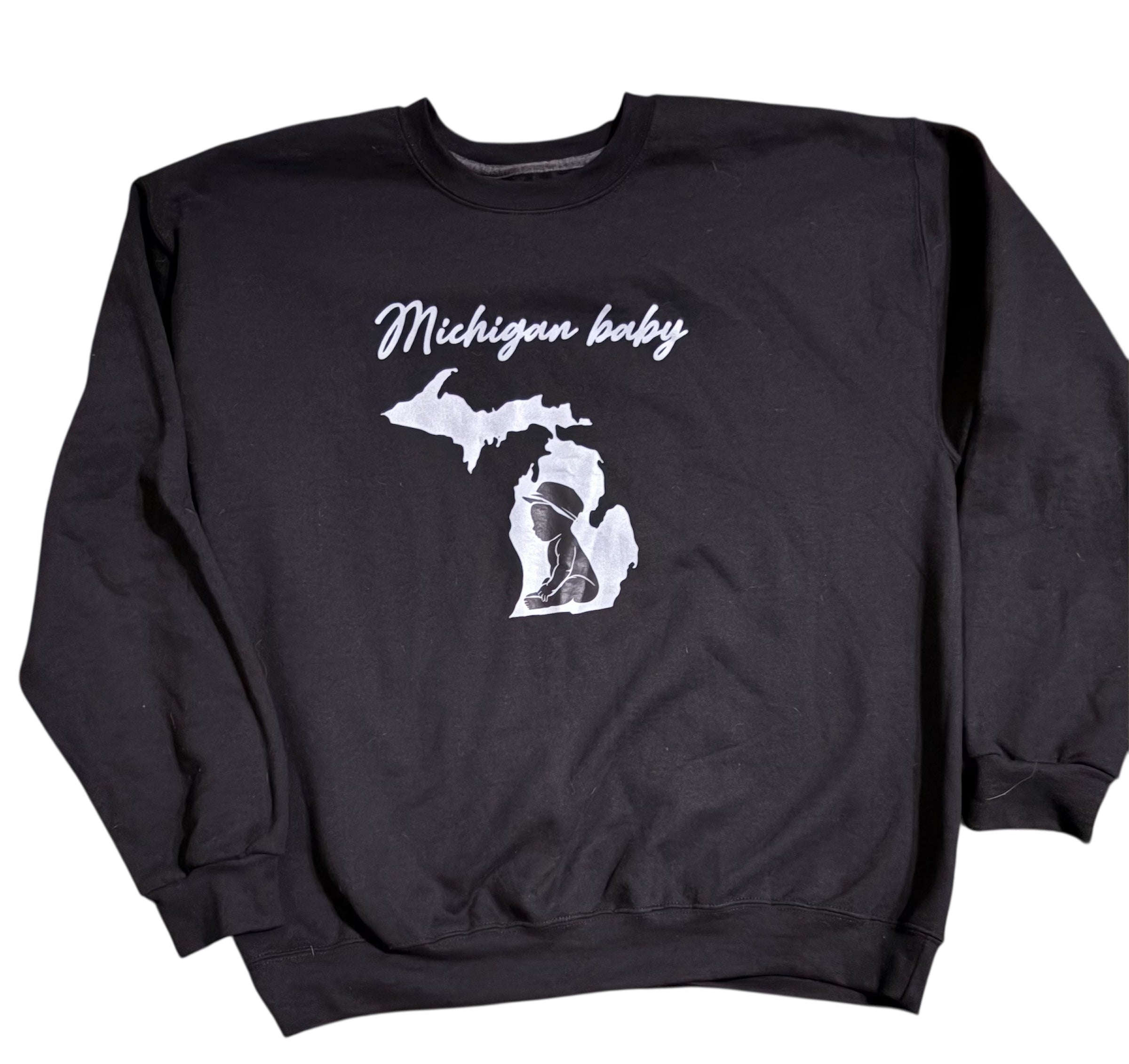 Michigan Baby Sweatshirt - 100% Cotton