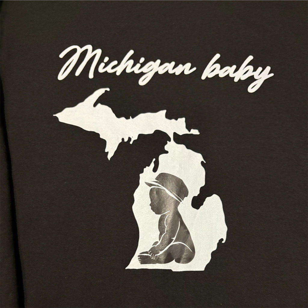 Michigan Baby Sweatshirt - 100% Cotton