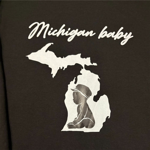 Michigan Baby Sweatshirt - 100% Cotton