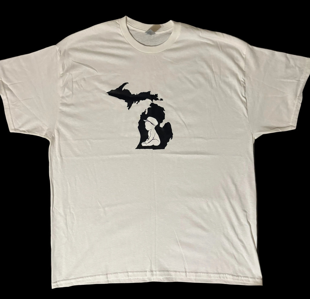 Michigan Baby Short Sleeve T-Shirt - 100% Cotton