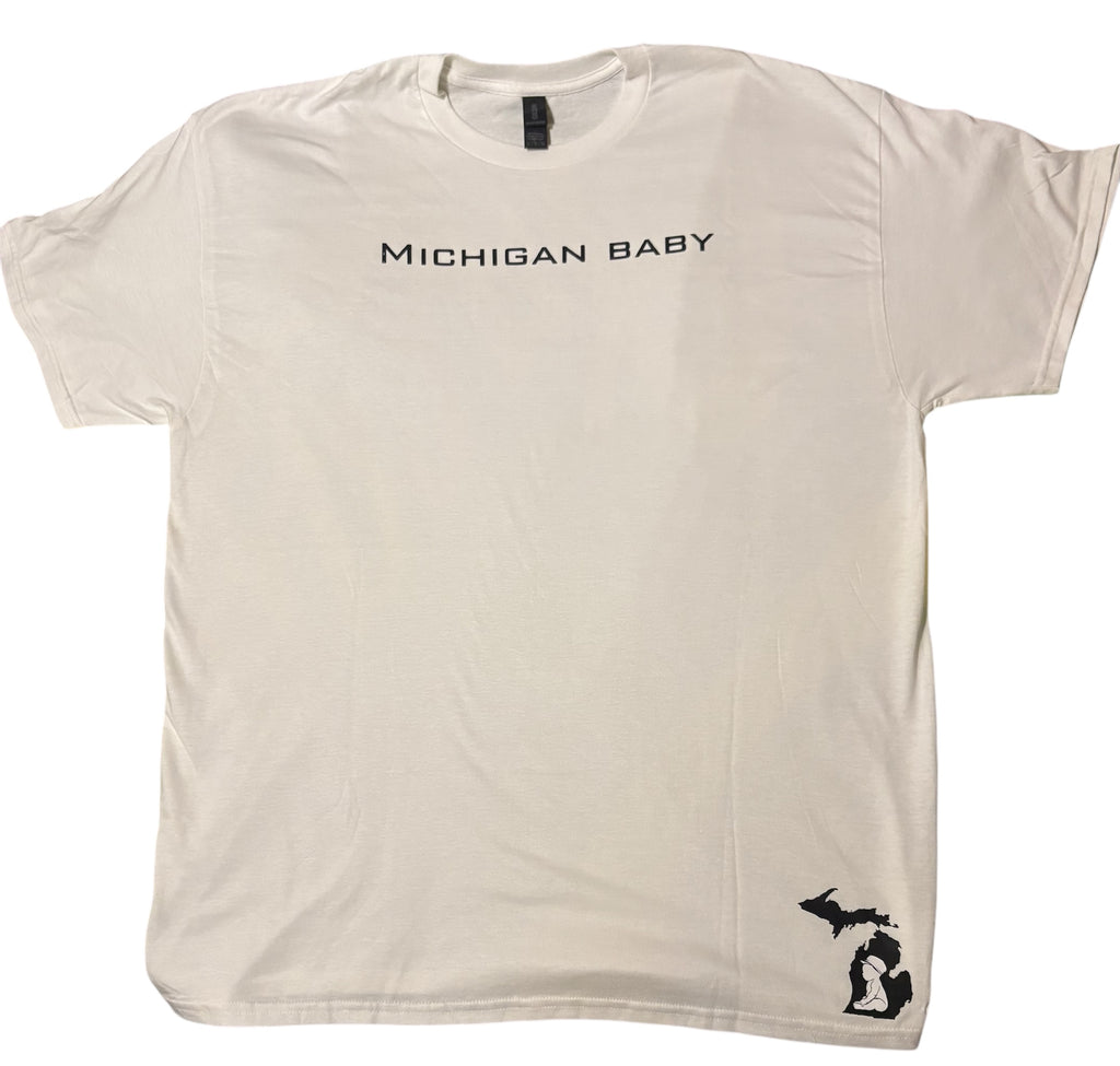 Michigan Baby Short Sleeve T-Shirt - 100% Cotton