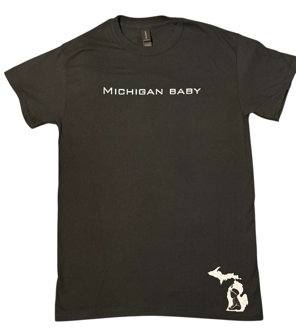 Michigan Baby Short Sleeve T-Shirt - 100% Cotton