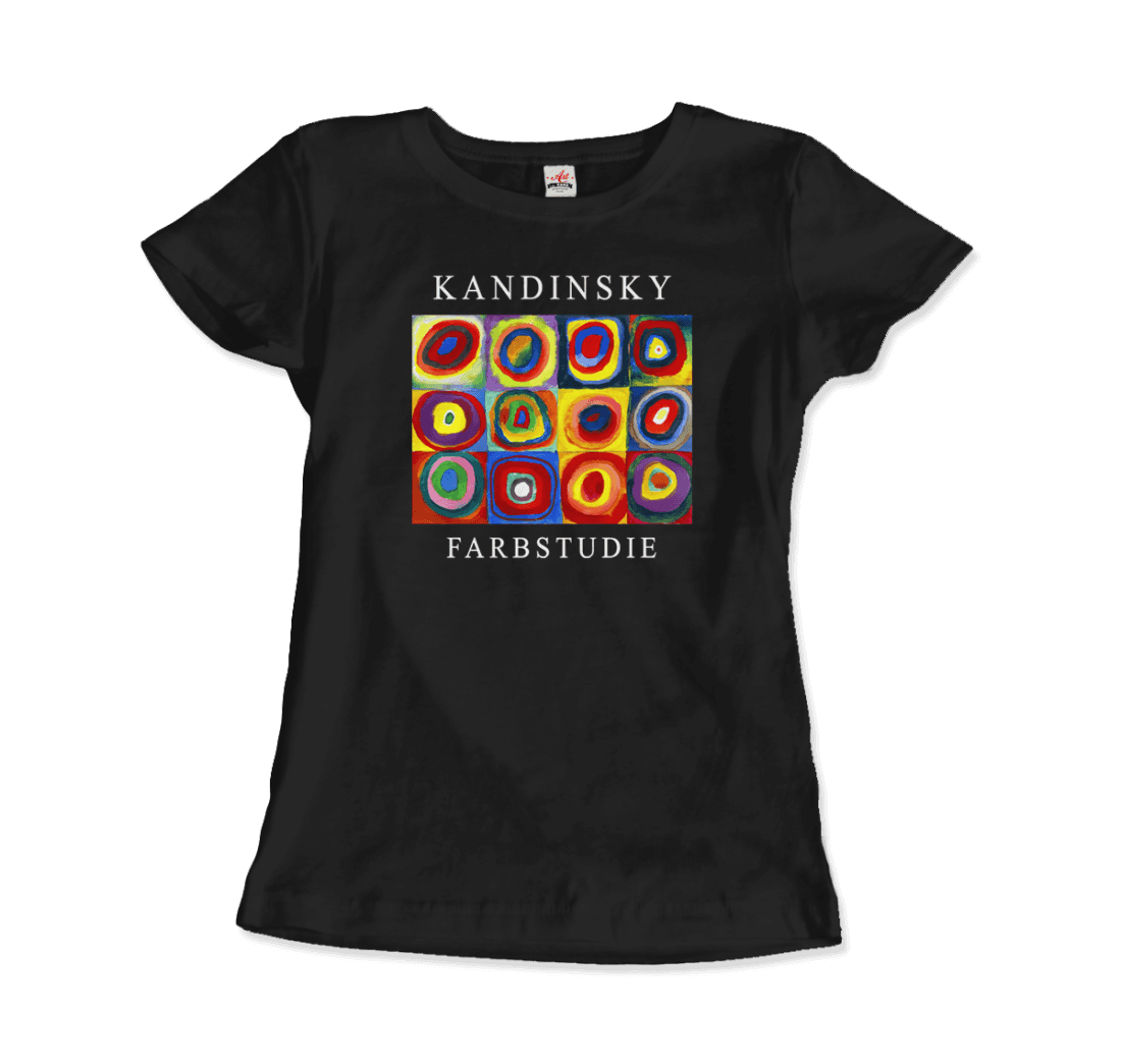 Kandinsky Farbstudie - Color Study, Squares with Concentric Circles, 1913 Artwork T-Shirt