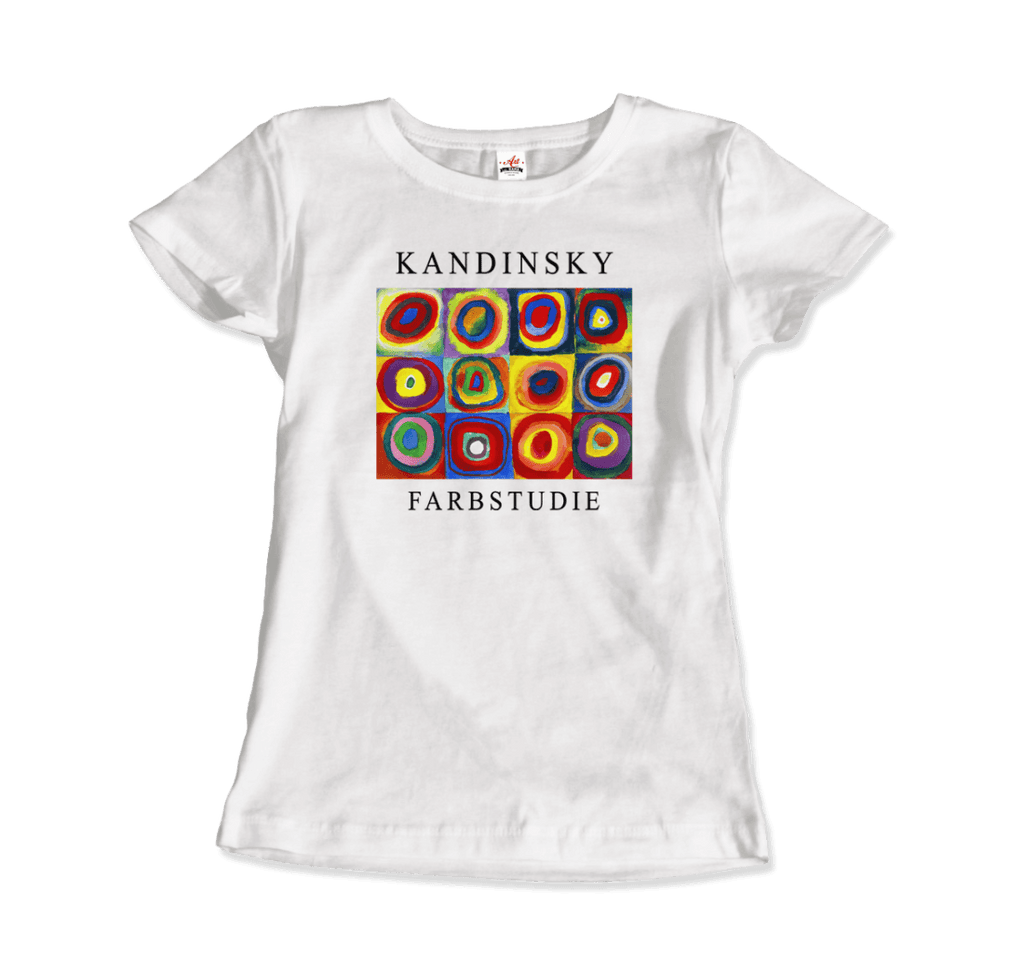 Kandinsky Farbstudie - Color Study, Squares with Concentric Circles, 1913 Artwork T-Shirt