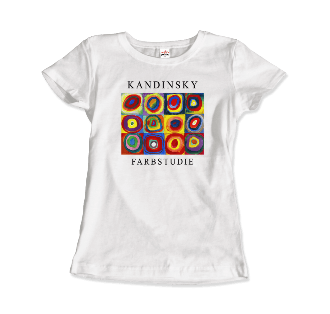 Kandinsky Farbstudie - Color Study, Squares with Concentric Circles, 1913 Artwork T-Shirt