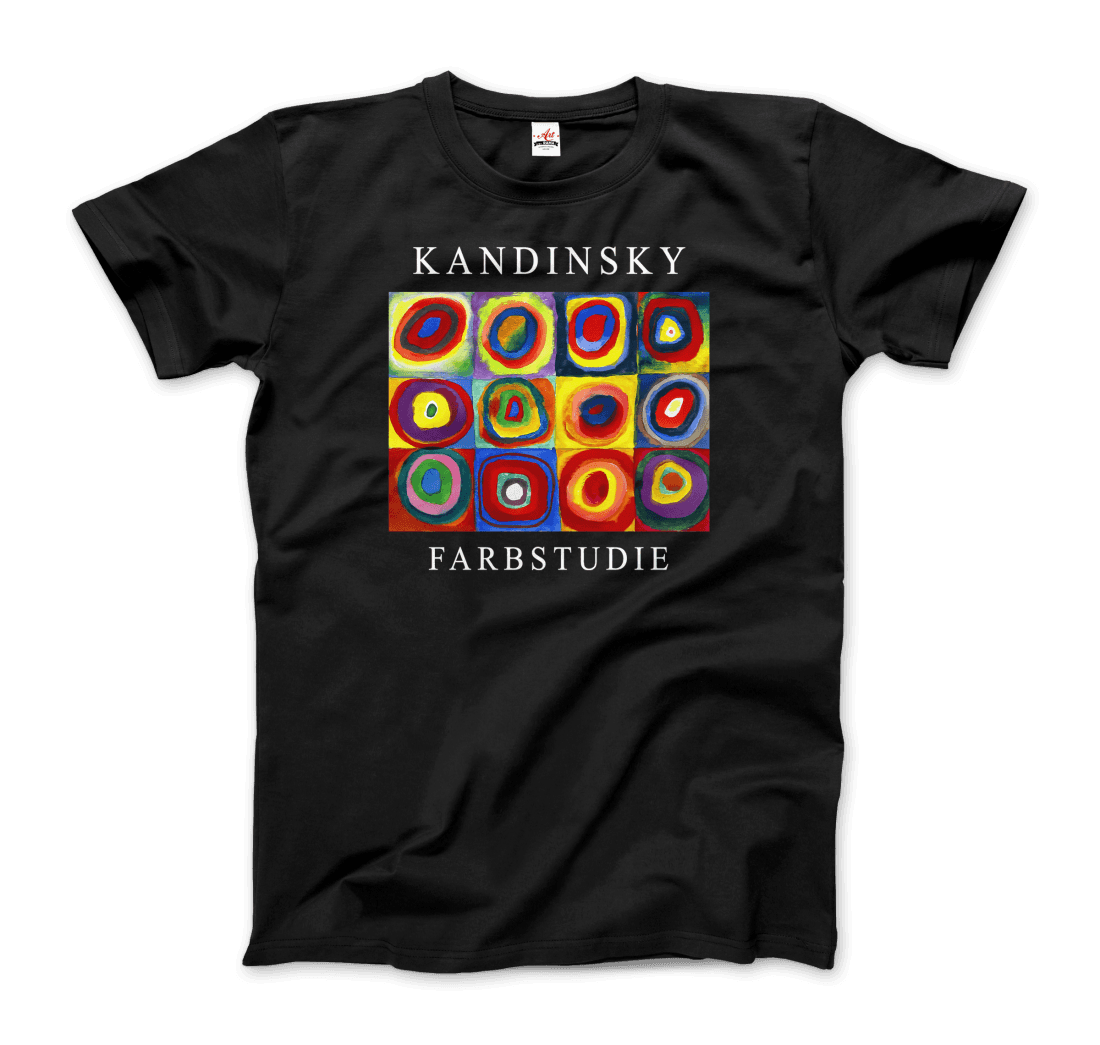 Kandinsky Farbstudie - Color Study, Squares with Concentric Circles, 1913 Artwork T-Shirt