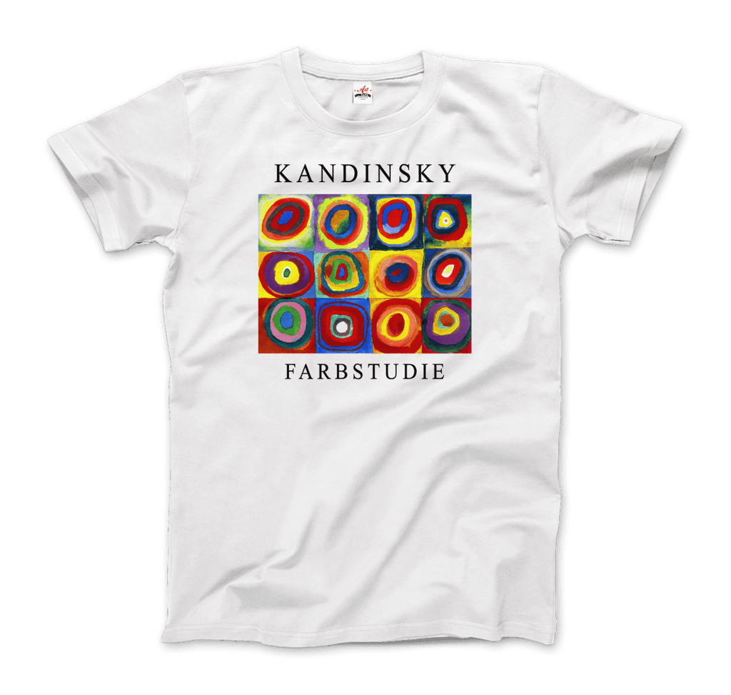 Kandinsky Farbstudie - Color Study, Squares with Concentric Circles, 1913 Artwork T-Shirt