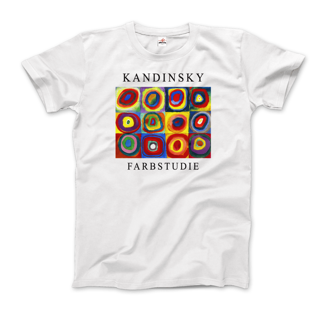Kandinsky Farbstudie - Color Study, Squares with Concentric Circles, 1913 Artwork T-Shirt