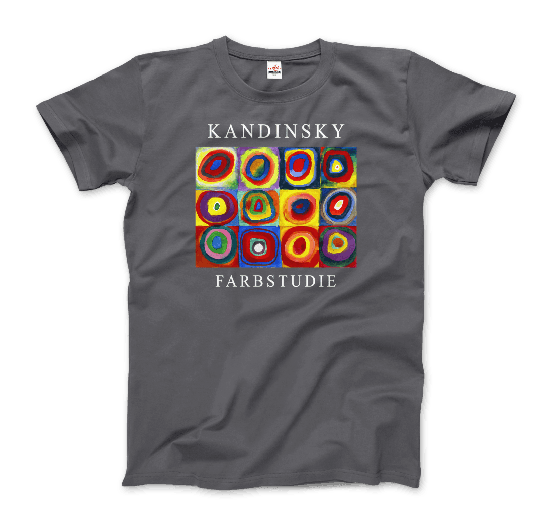 Kandinsky Farbstudie - Color Study, Squares with Concentric Circles, 1913 Artwork T-Shirt
