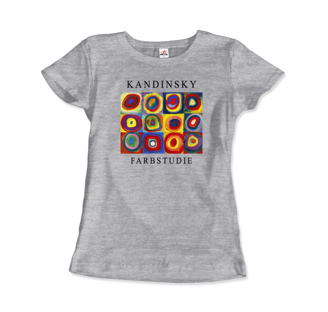 Kandinsky Farbstudie - Color Study, Squares with Concentric Circles, 1913 Artwork T-Shirt