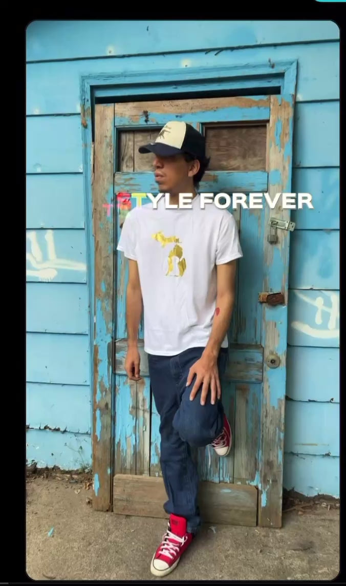 Michigan Baby Short Sleeve T-Shirt - 100% Cotton